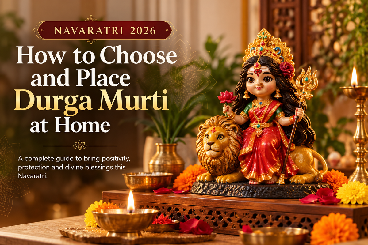 Navratri 2026: How to Choose and Place a Durga Murti at Home