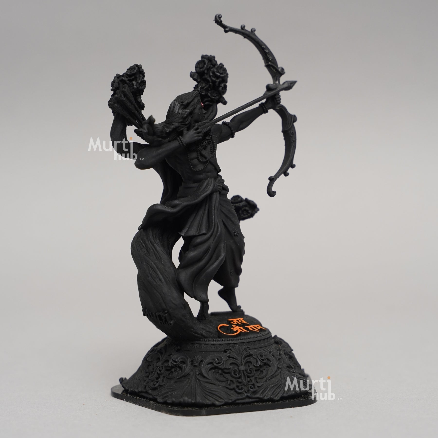 Standing Ram Idol – Jai Shree Ram Warrior Pose Murti for Decor & Devotion