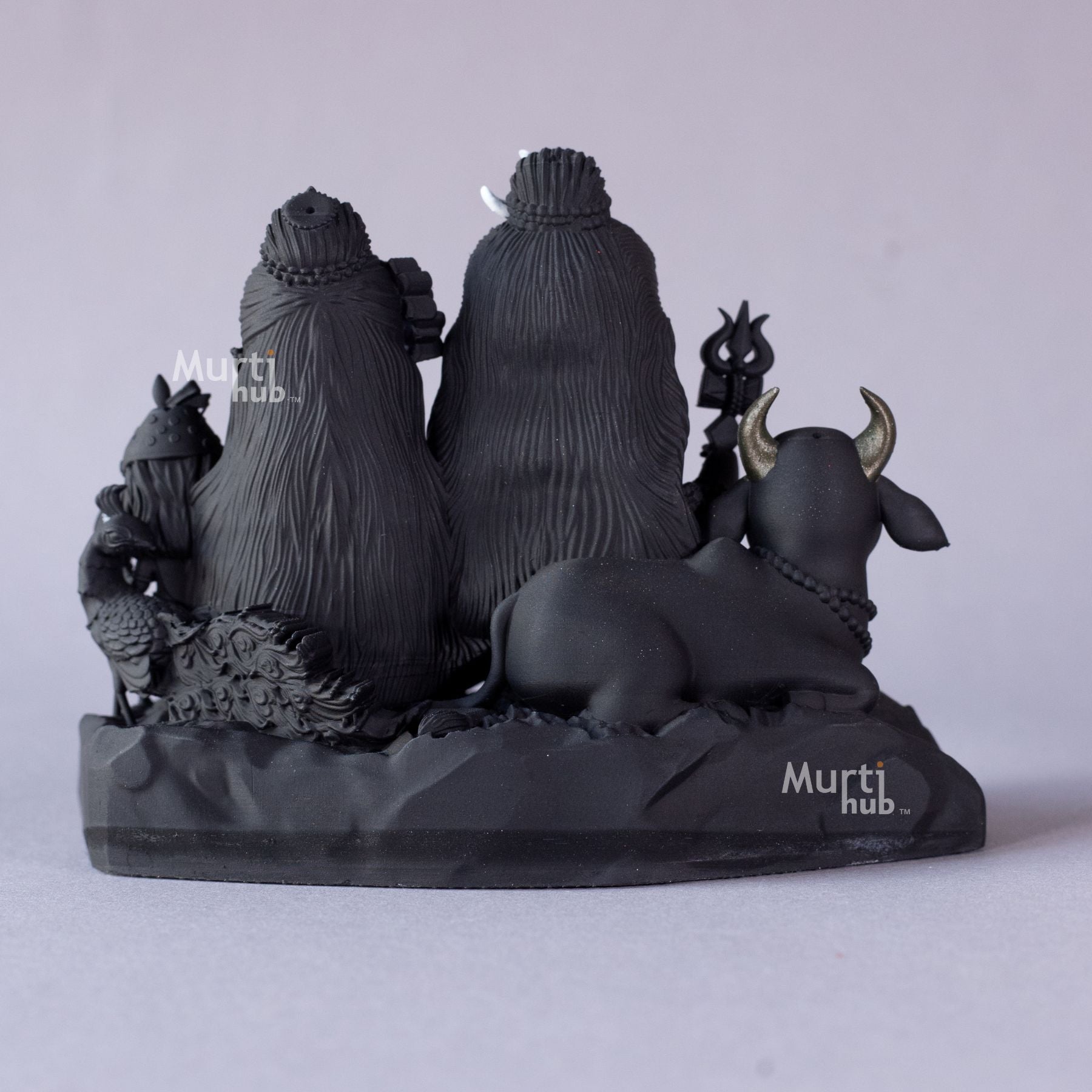 Shiv Parivar โ Divine Harmony | Shiva, Parvati, Ganesha, Kartikeya & Nandi | Car Dashboard