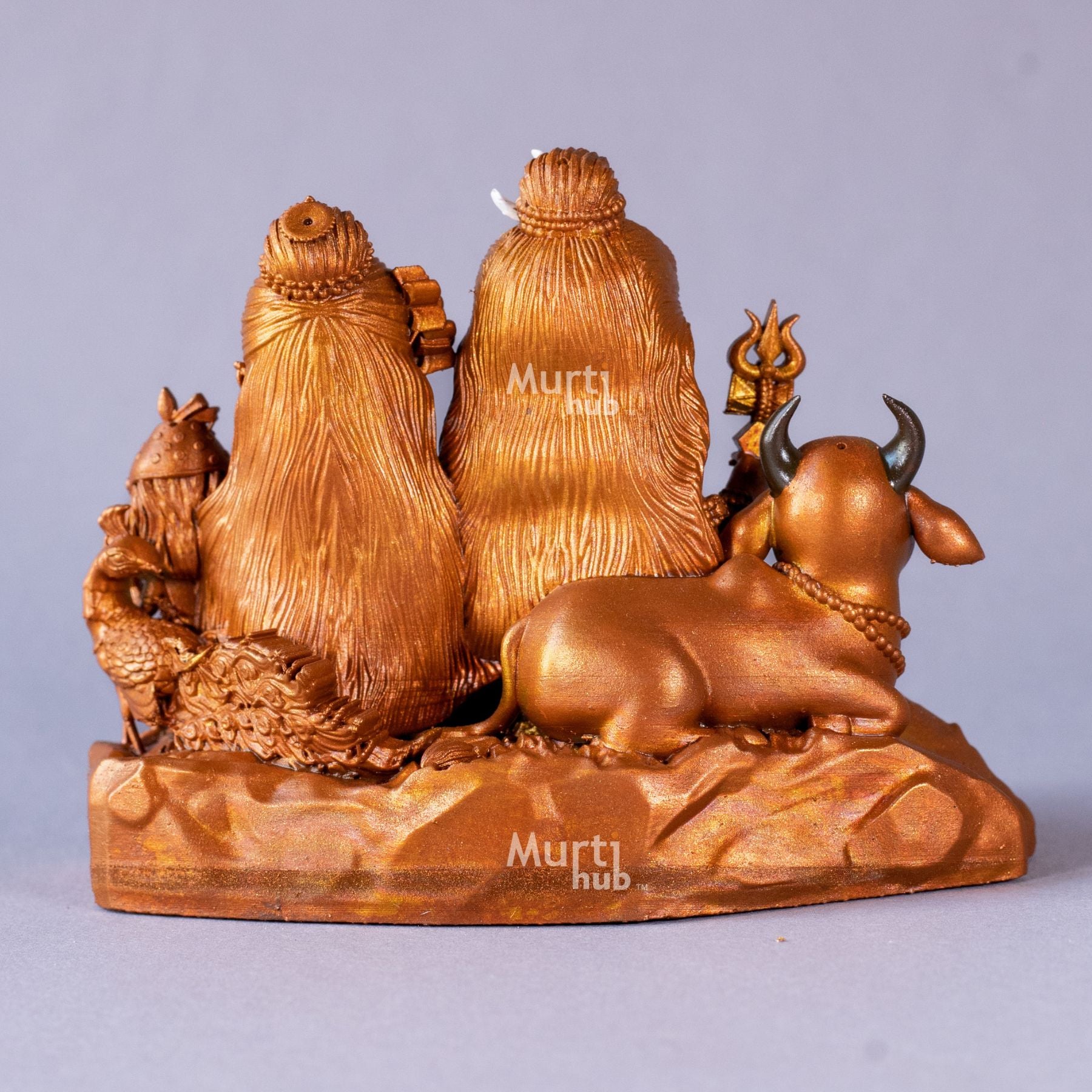 Shiv Parivar โ Divine Harmony | Shiva, Parvati, Ganesha, Kartikeya & Nandi | Car Dashboard