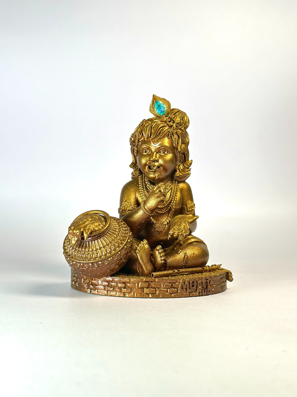 Makhan Chor Laddu Gopal | Bal Krishna Murti | Krishna Eating Makhan Idol