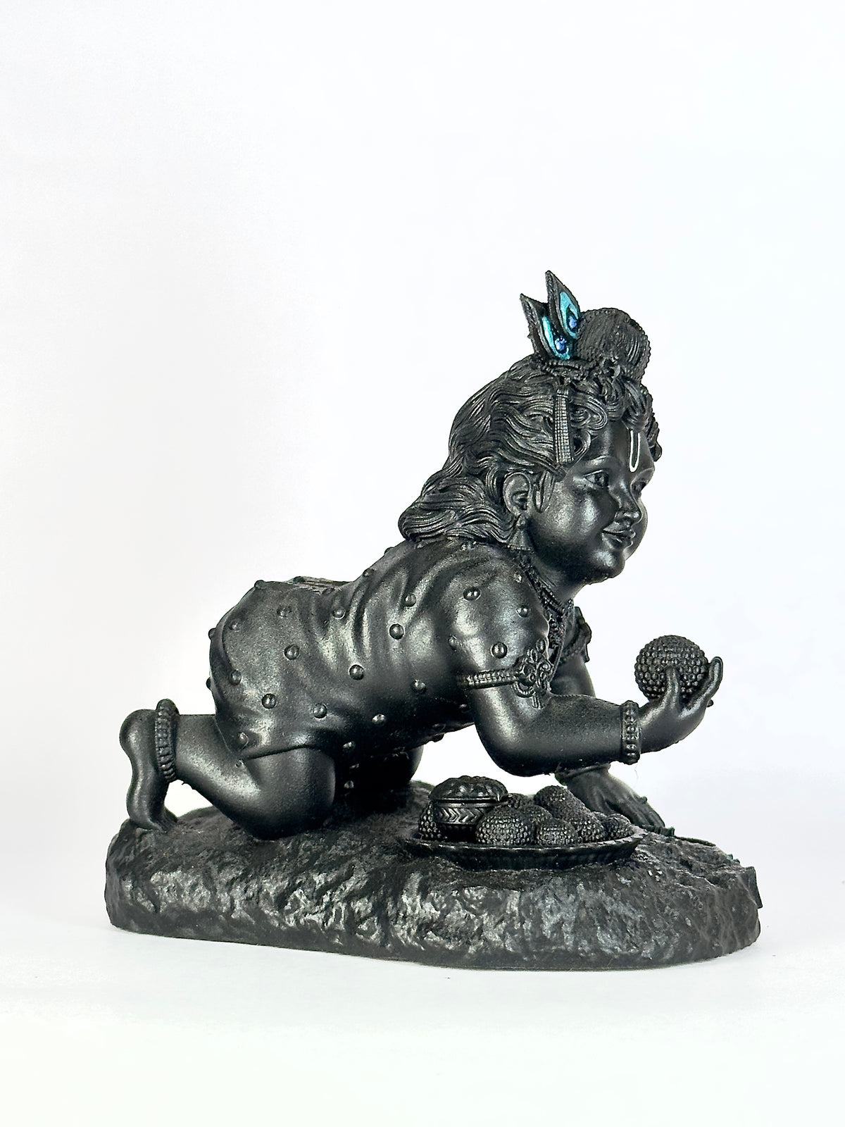 Laddu Gopal Krishna Murti | Bal Gopal Idol for Home Mandir & Car Dashboard