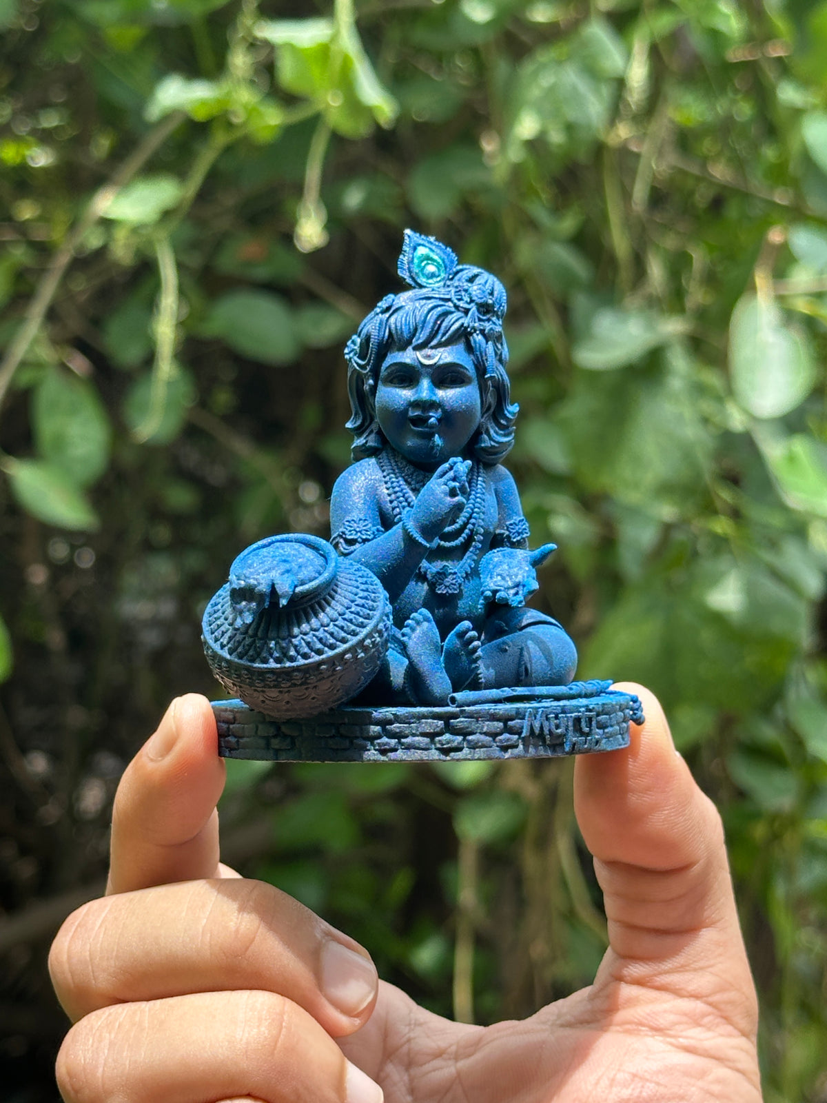 Makhan Chor Laddu Gopal | Bal Krishna Murti | Krishna Eating Makhan Idol