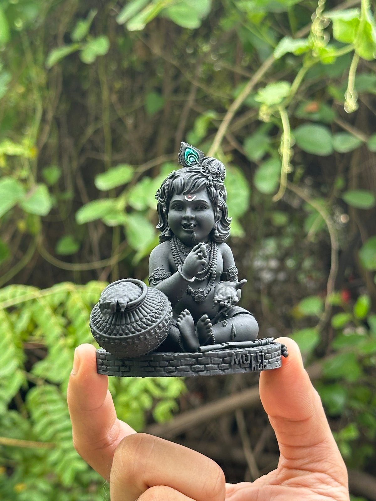 Makhan Chor Laddu Gopal | Bal Krishna Murti | Krishna Eating Makhan Idol