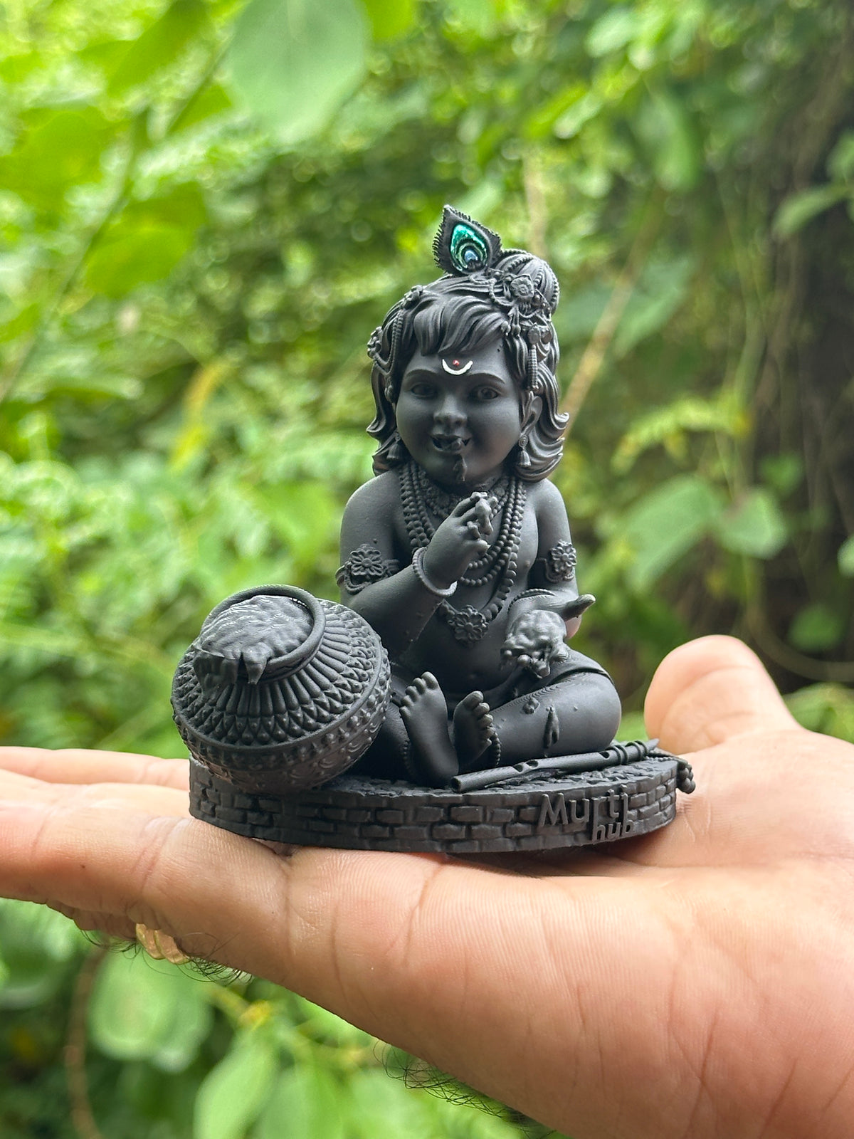 Makhan Chor Laddu Gopal | Bal Krishna Murti | Krishna Eating Makhan Idol
