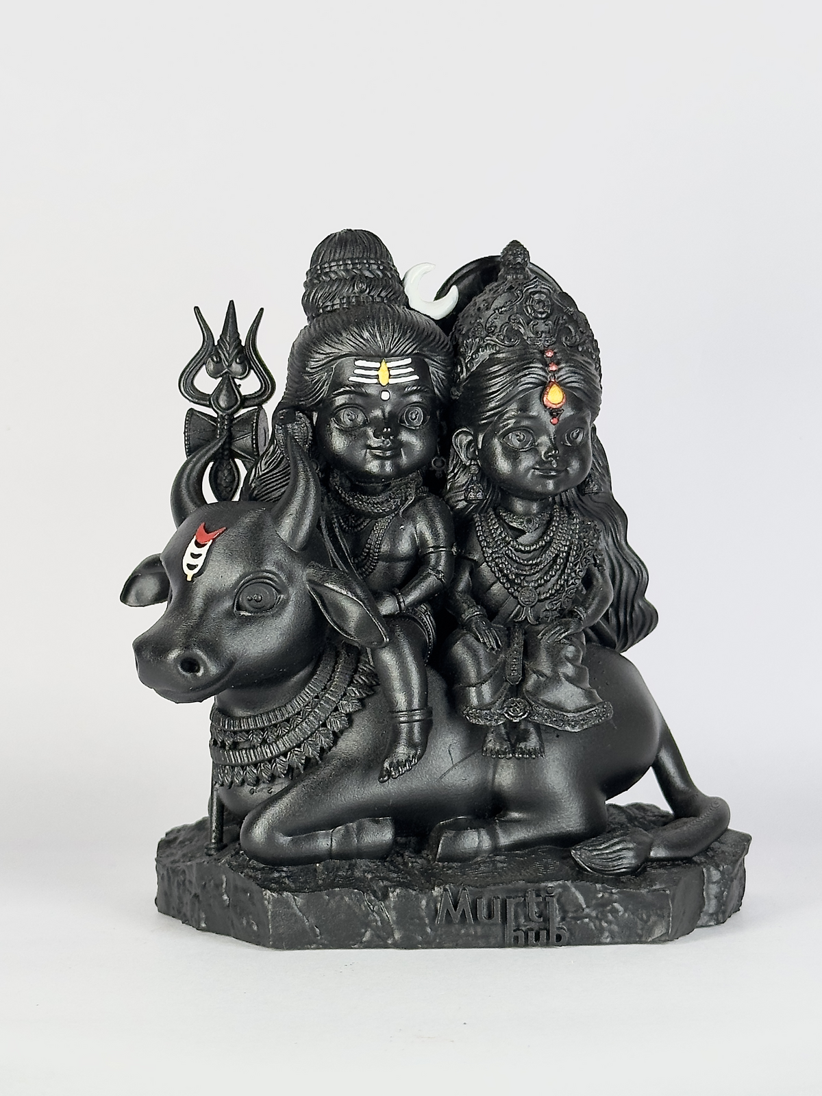 Shiv Shakti Baal Roop | Divine Shiva & Shakti | Car Dashboard Idol