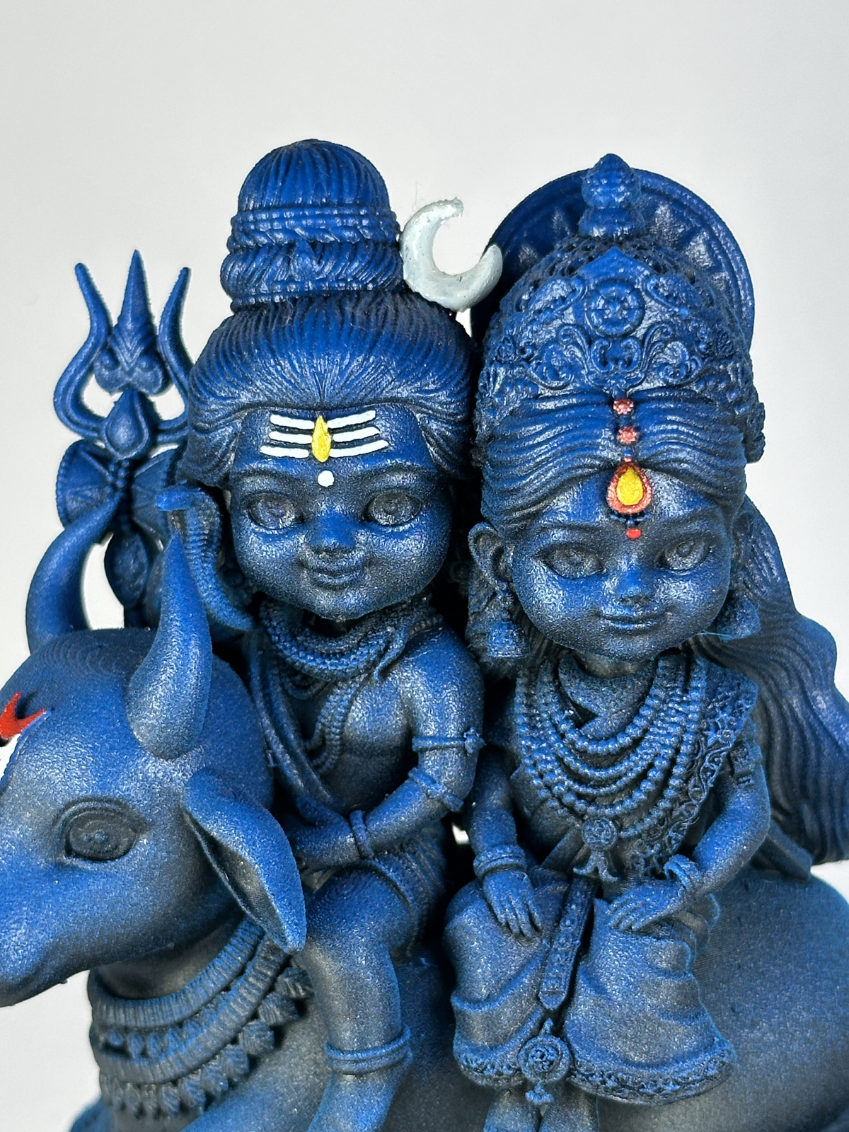Shiv Shakti Baal Roop | Divine Shiva & Shakti | Car Dashboard Idol