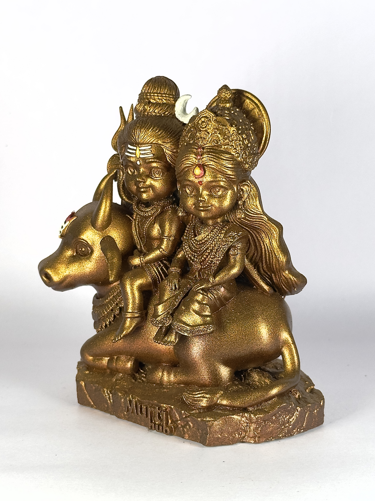 Shiv Shakti Baal Roop | Divine Shiva & Shakti | Car Dashboard Idol