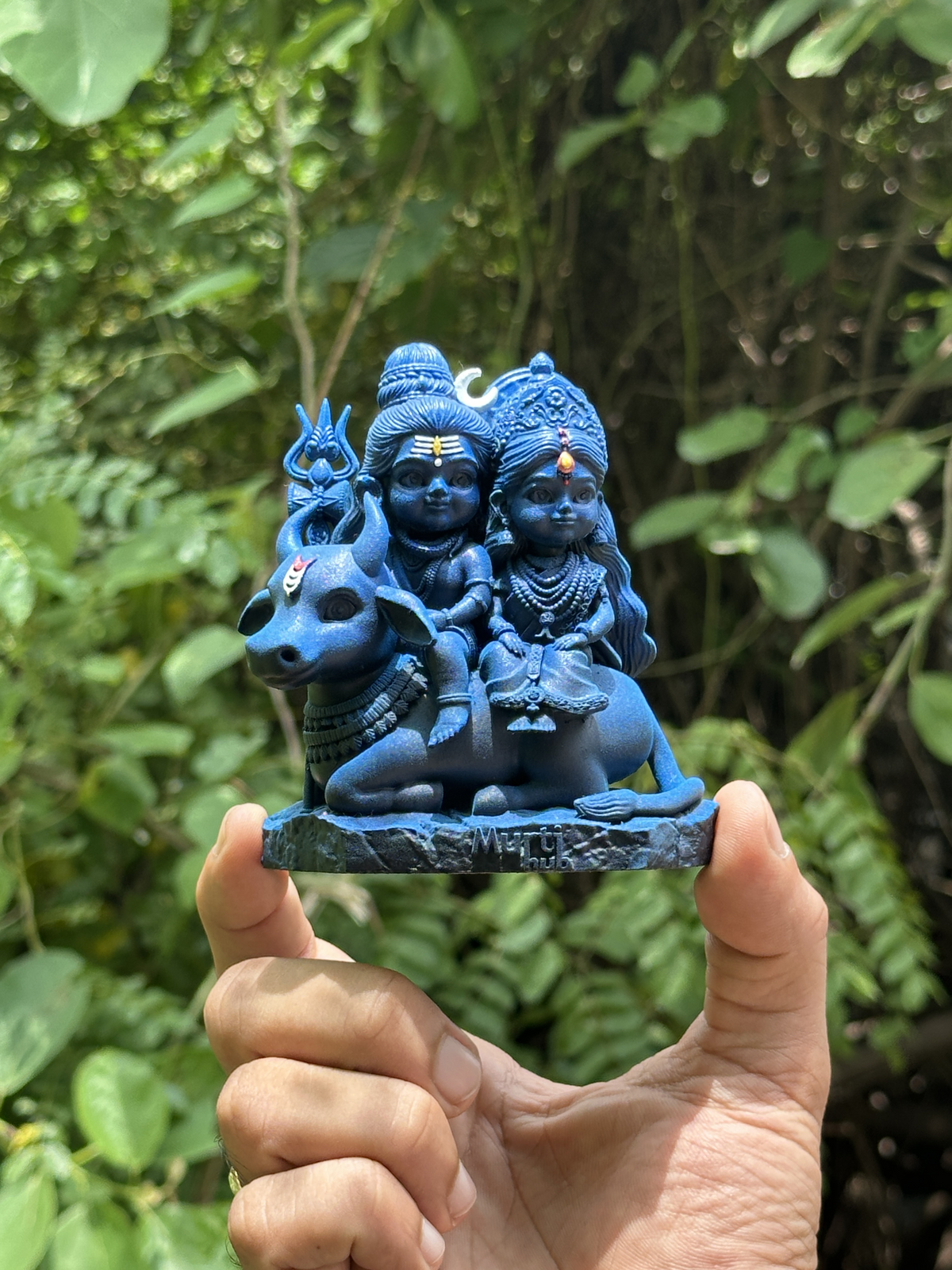 Shiv Shakti Baal Roop | Divine Shiva & Shakti | Car Dashboard Idol