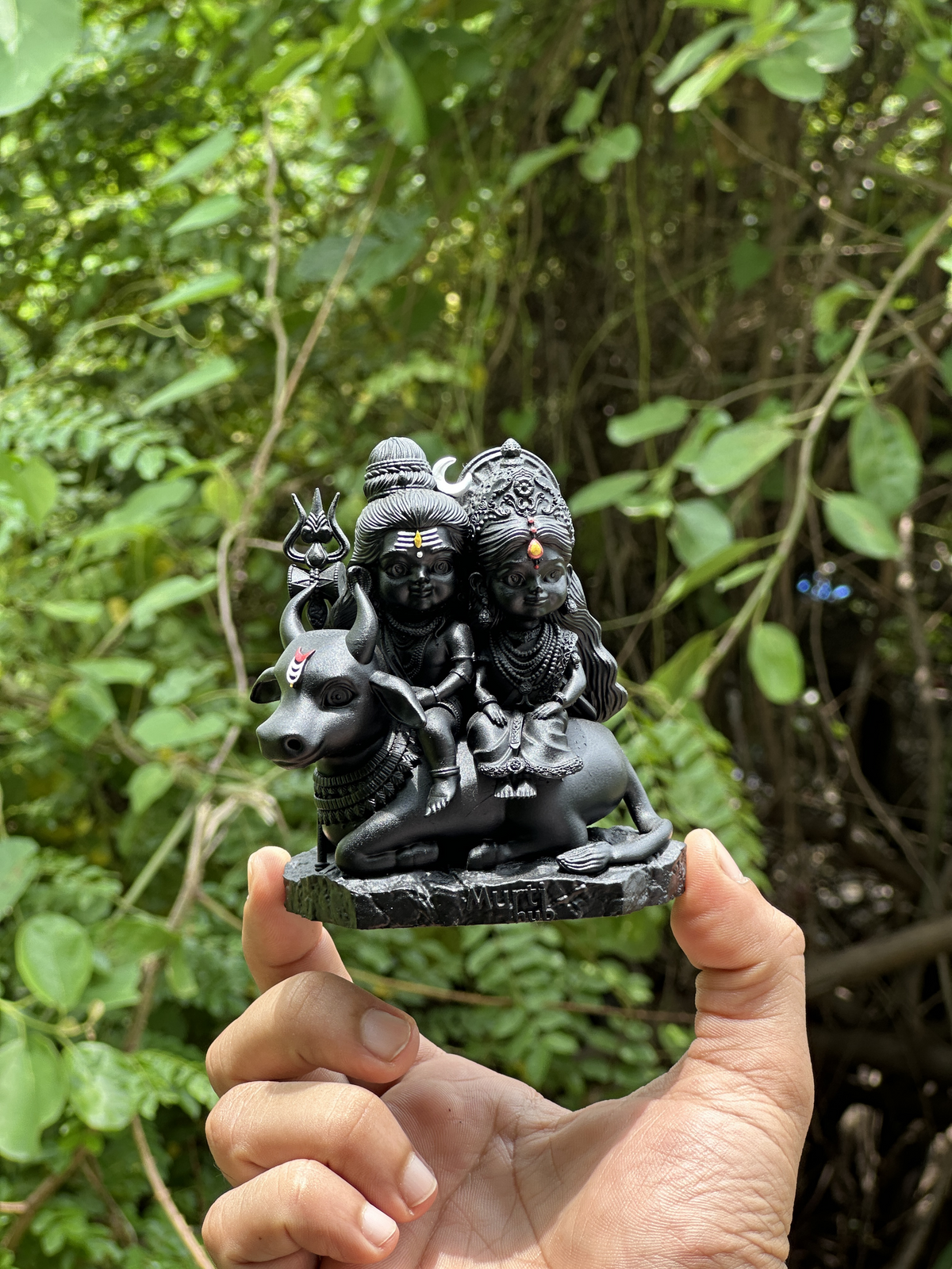 Shiv Shakti Baal Roop | Divine Shiva & Shakti | Car Dashboard Idol