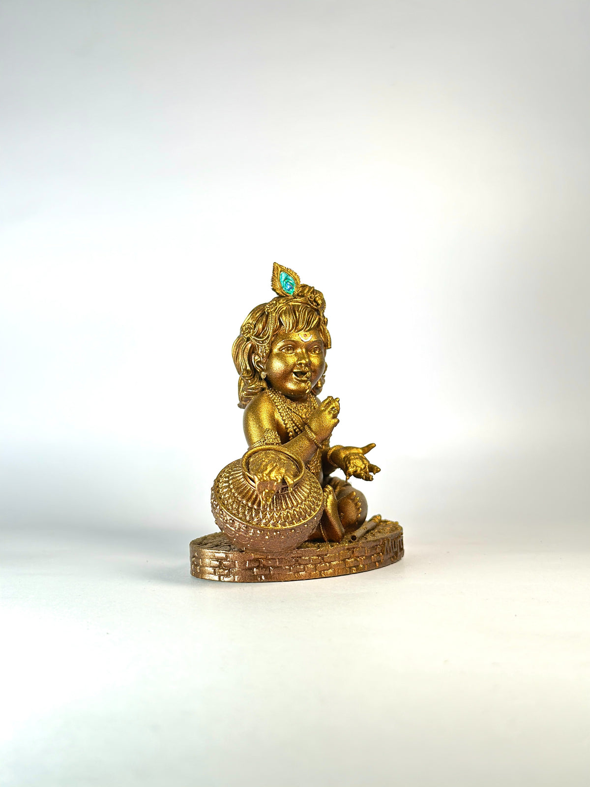 Makhan Chor Laddu Gopal | Bal Krishna Murti | Krishna Eating Makhan Idol