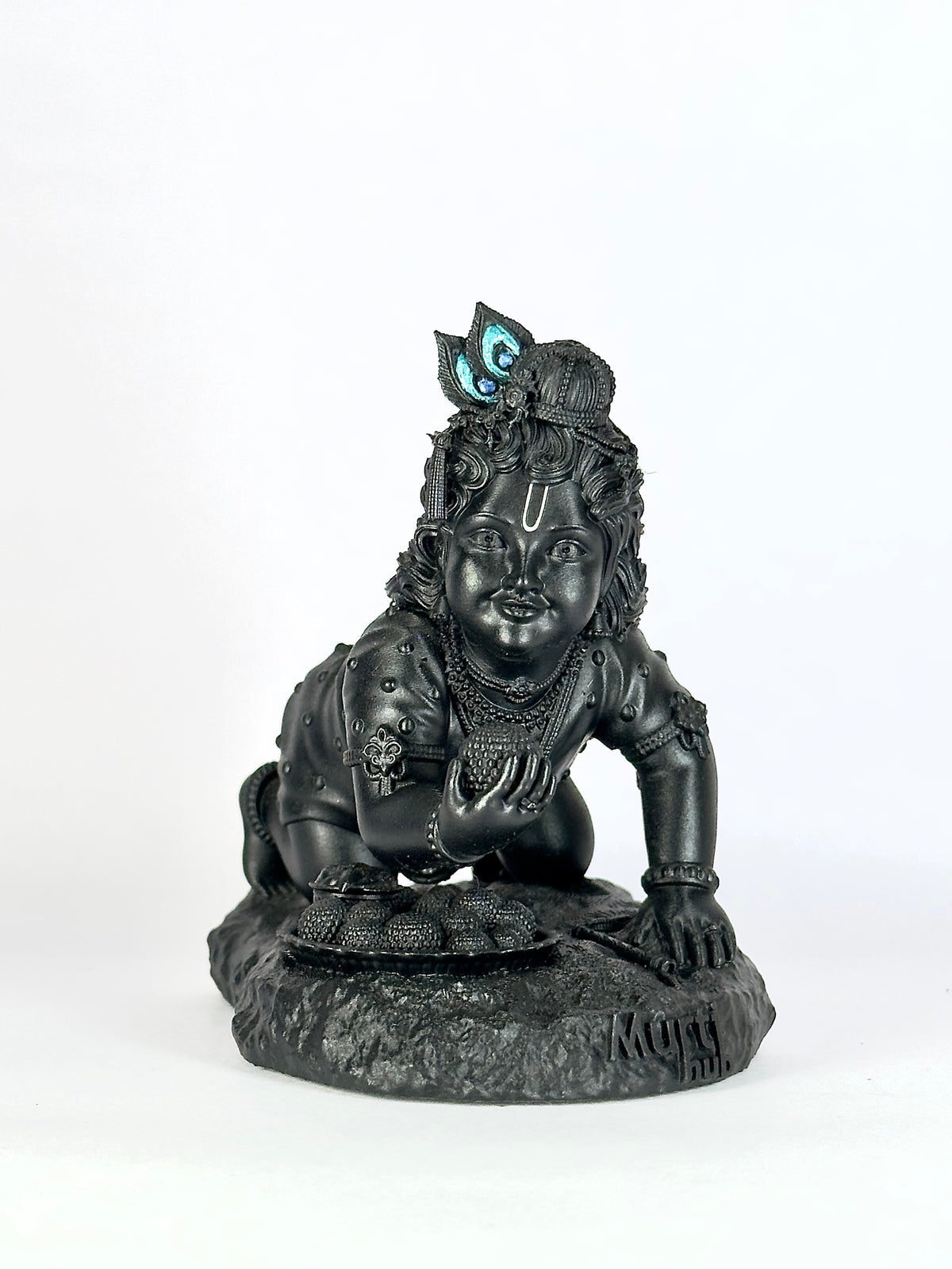 Laddu Gopal Krishna Murti | Bal Gopal Idol for Home Mandir & Car Dashboard