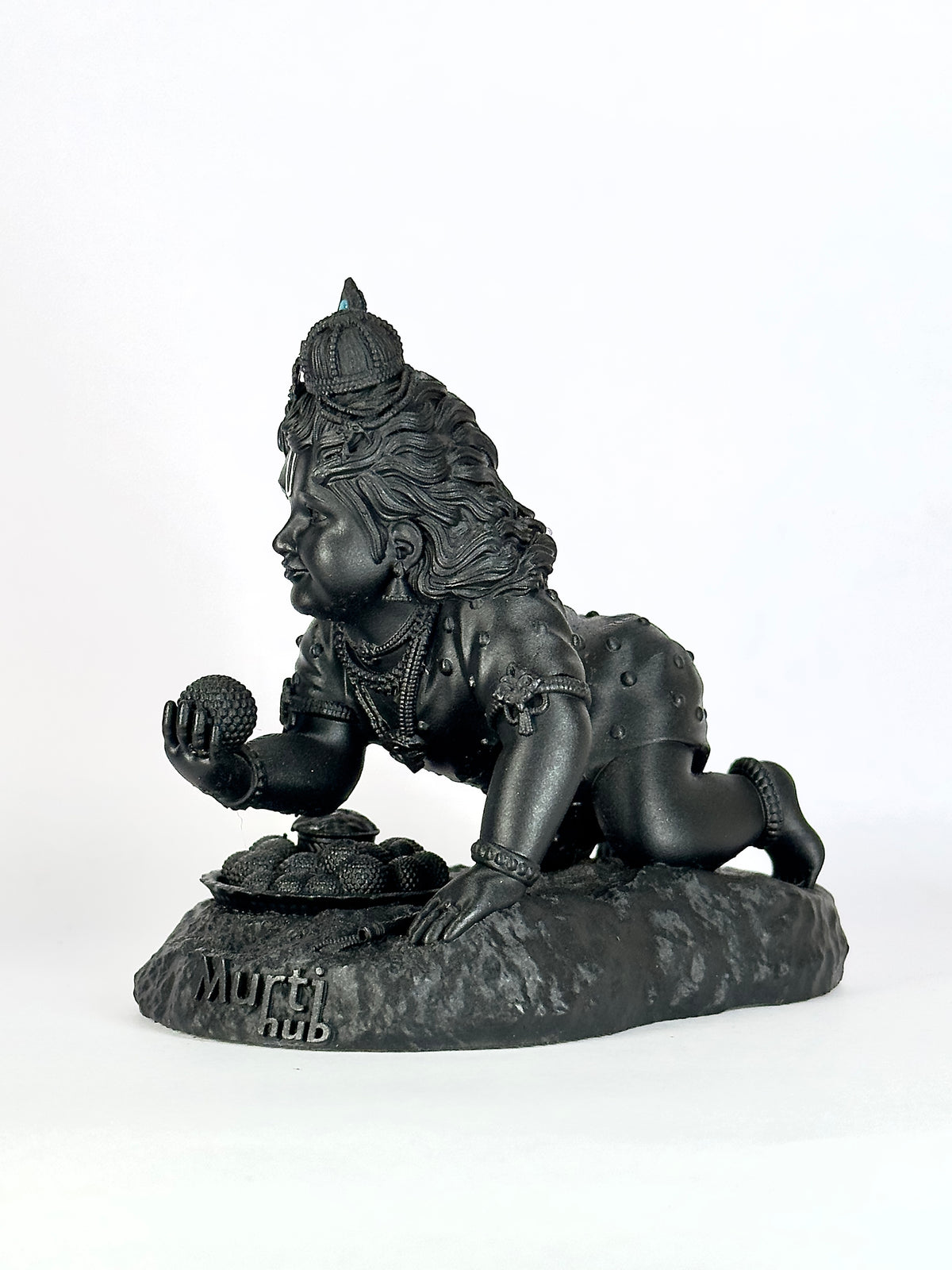 Laddu Gopal Krishna Murti | Bal Gopal Idol for Home Mandir & Car Dashboard