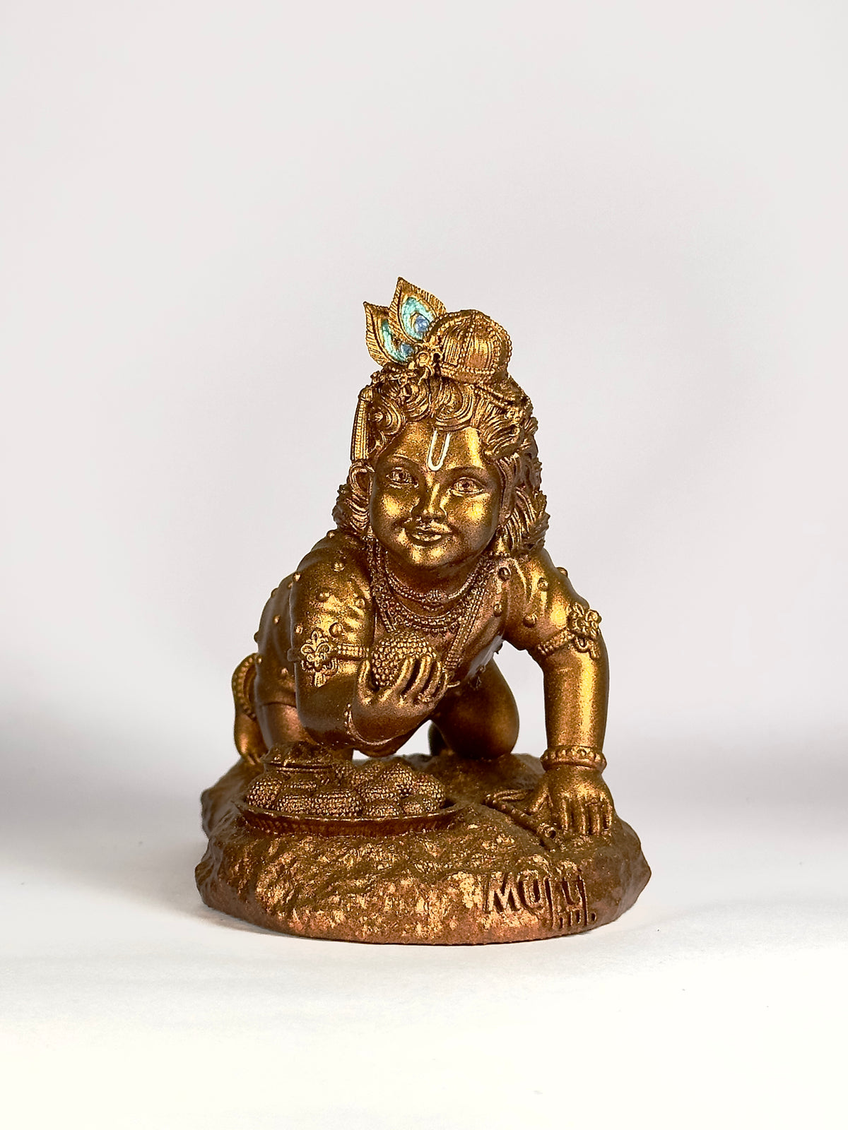 Laddu Gopal Krishna Murti | Bal Gopal Idol for Home Mandir & Car Dashboard