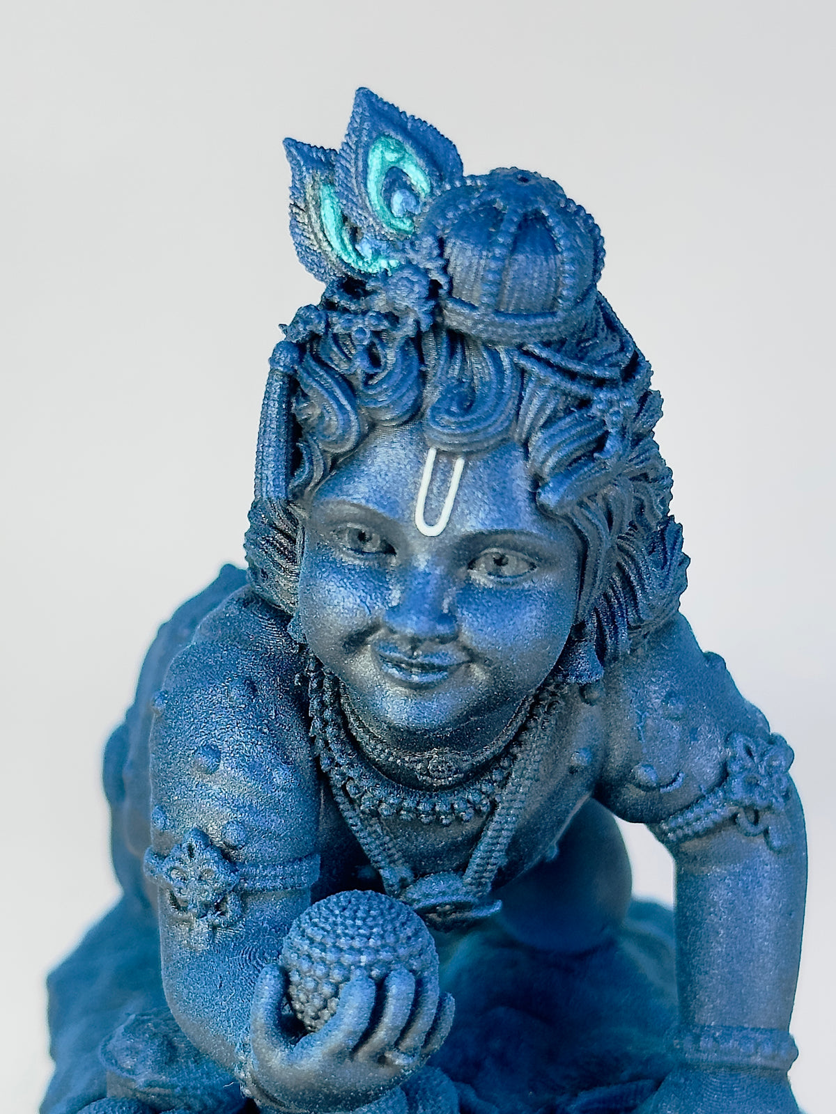Laddu Gopal Krishna Murti | Bal Gopal Idol for Home Mandir & Car Dashboard