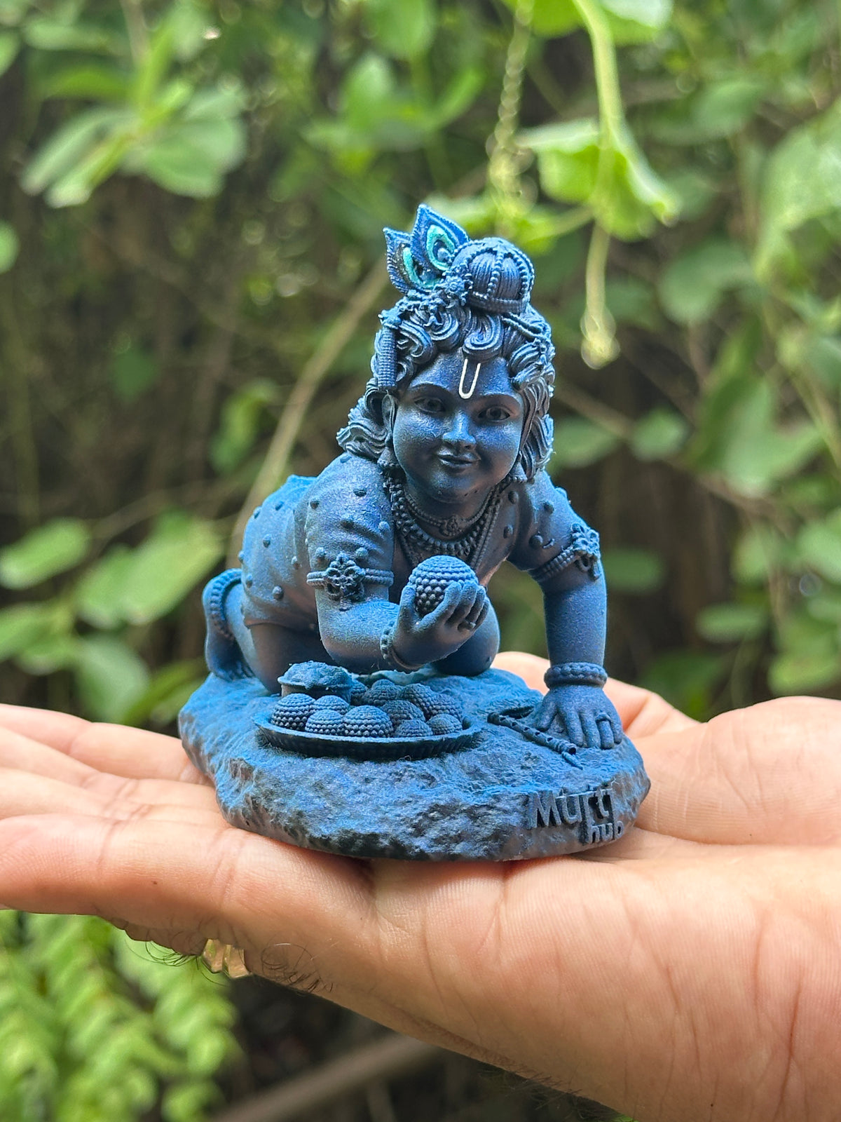 Laddu Gopal Krishna Murti | Bal Gopal Idol for Home Mandir & Car Dashboard
