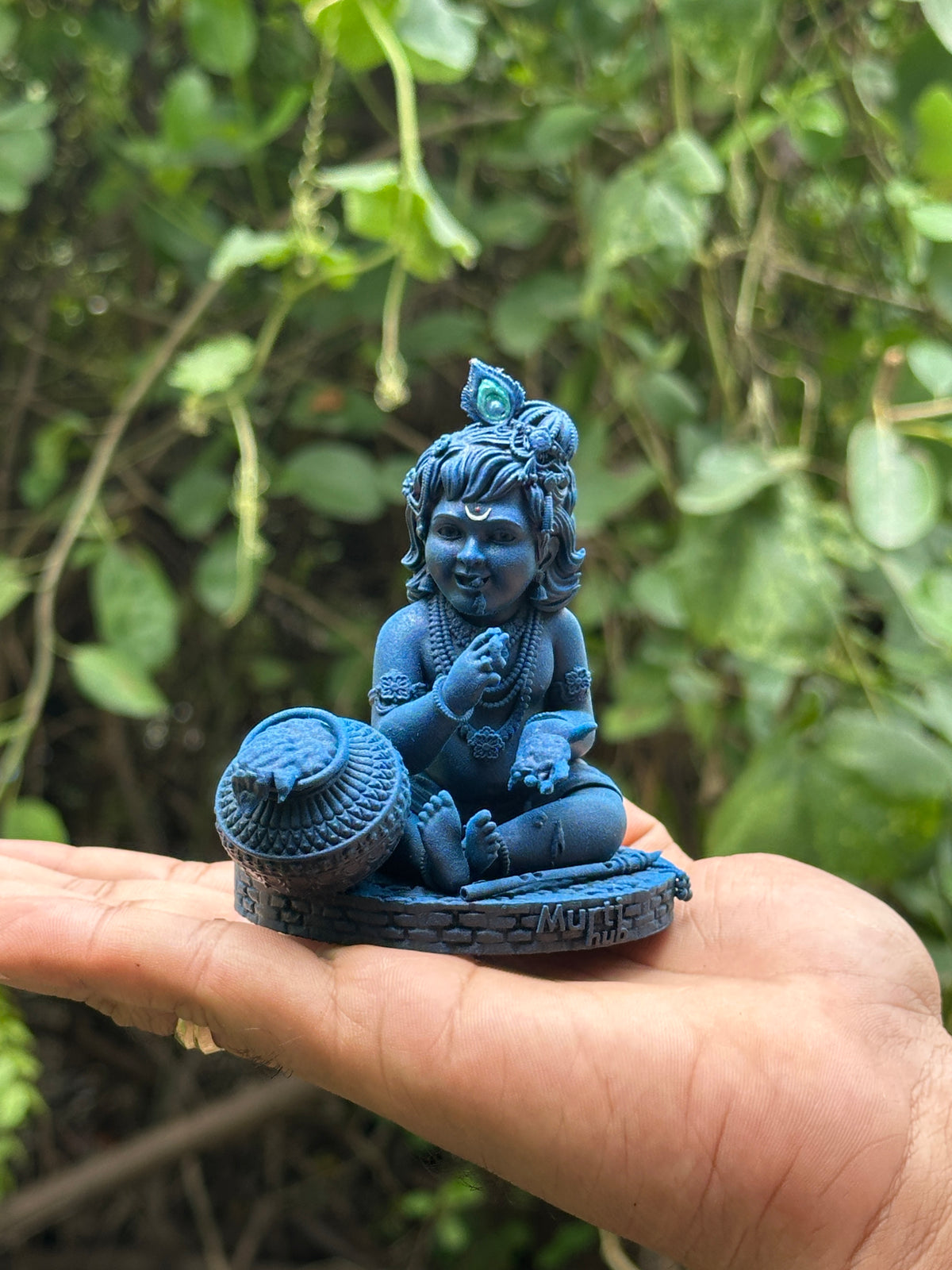Makhan Chor Laddu Gopal | Bal Krishna Murti | Krishna Eating Makhan Idol