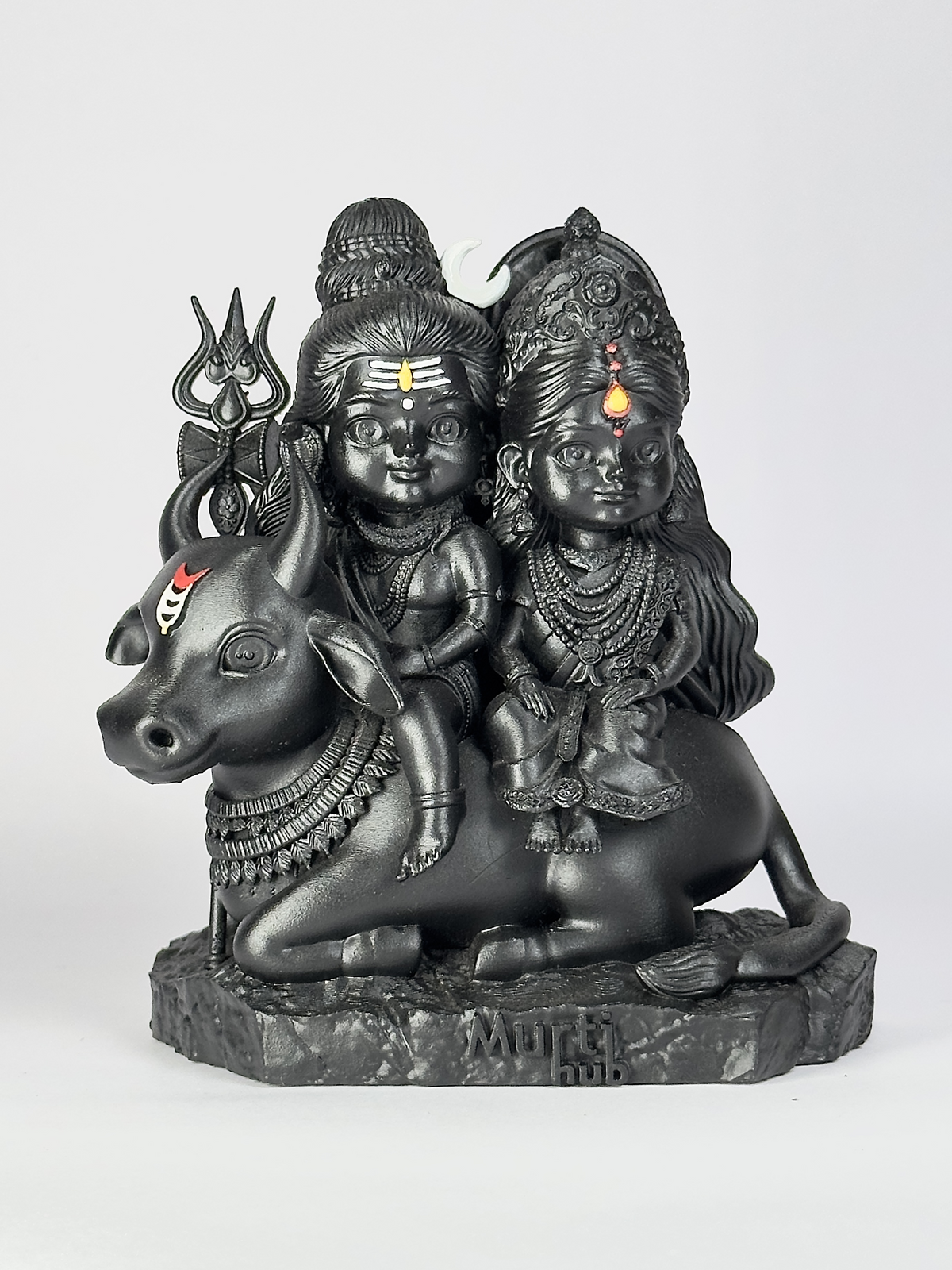 Shiv Shakti Baal Roop | Divine Shiva & Shakti | Car Dashboard Idol