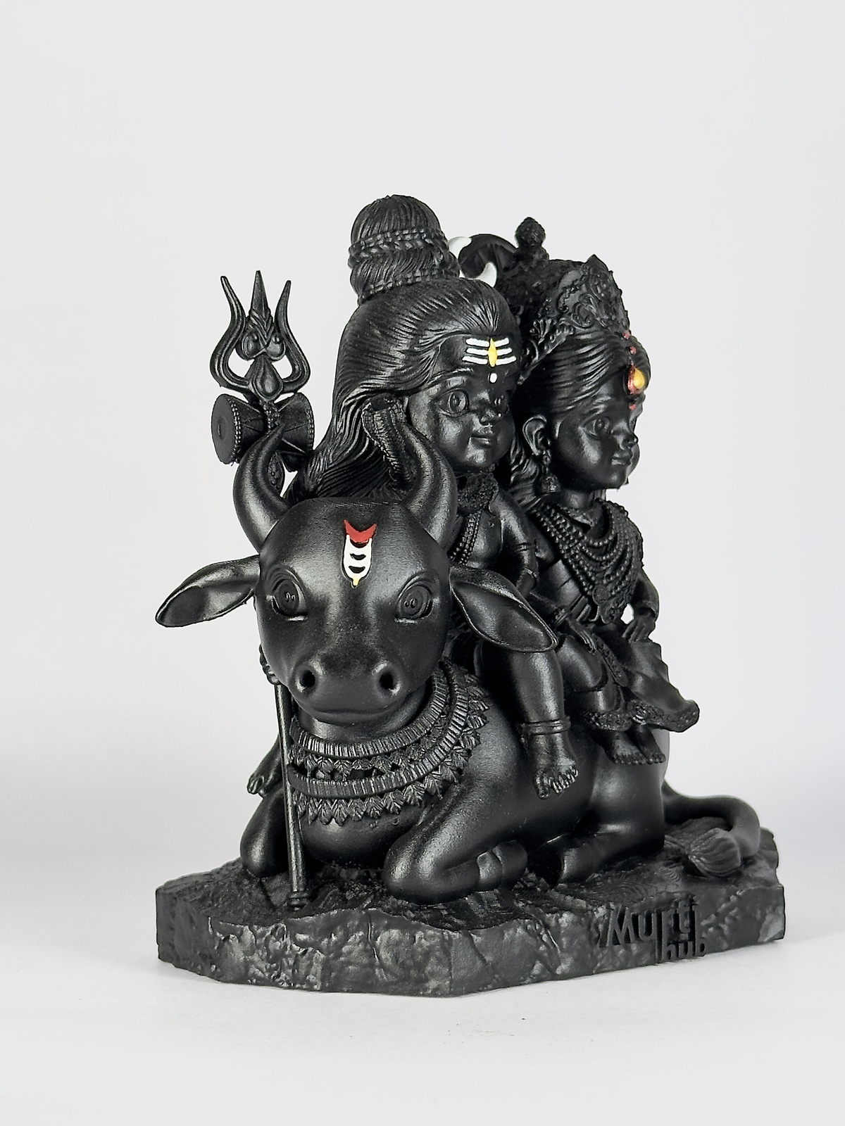 Shiv Shakti Baal Roop | Divine Shiva & Shakti | Car Dashboard Idol