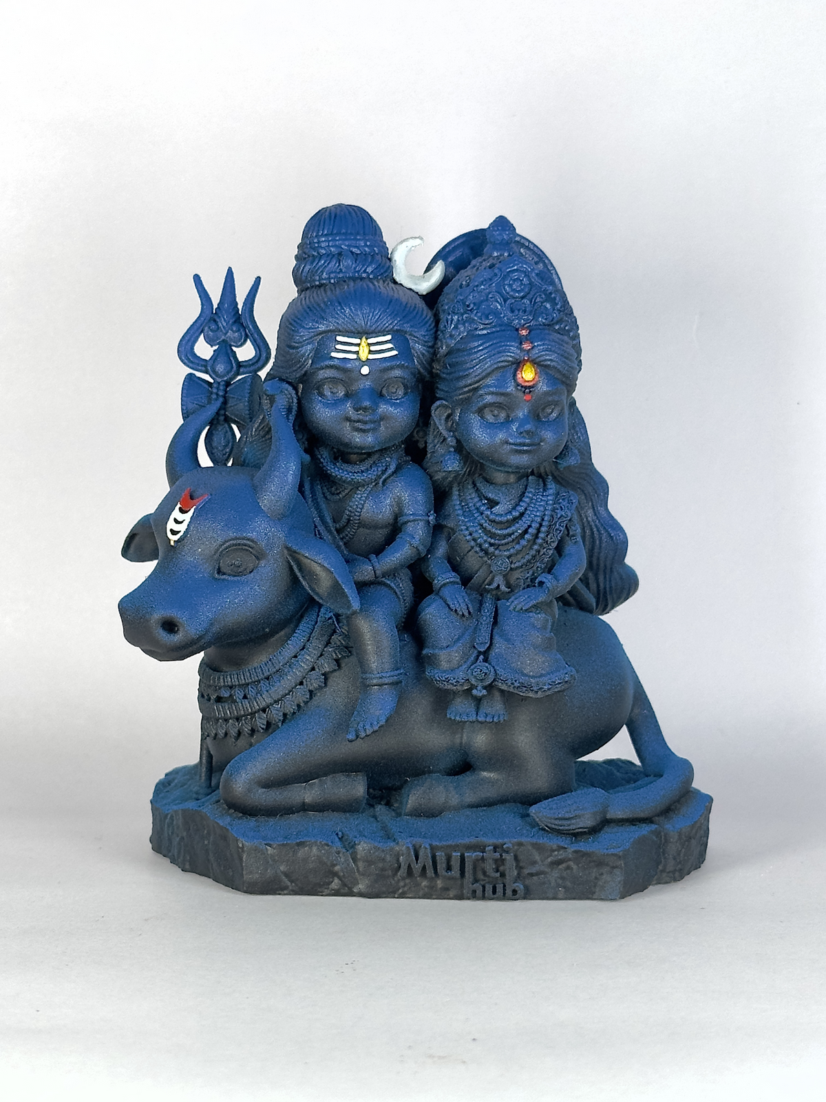 Shiv Shakti Baal Roop | Divine Shiva & Shakti | Car Dashboard Idol