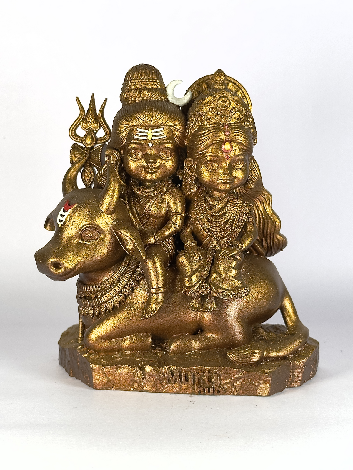 Shiv Shakti Baal Roop | Divine Shiva & Shakti | Car Dashboard Idol