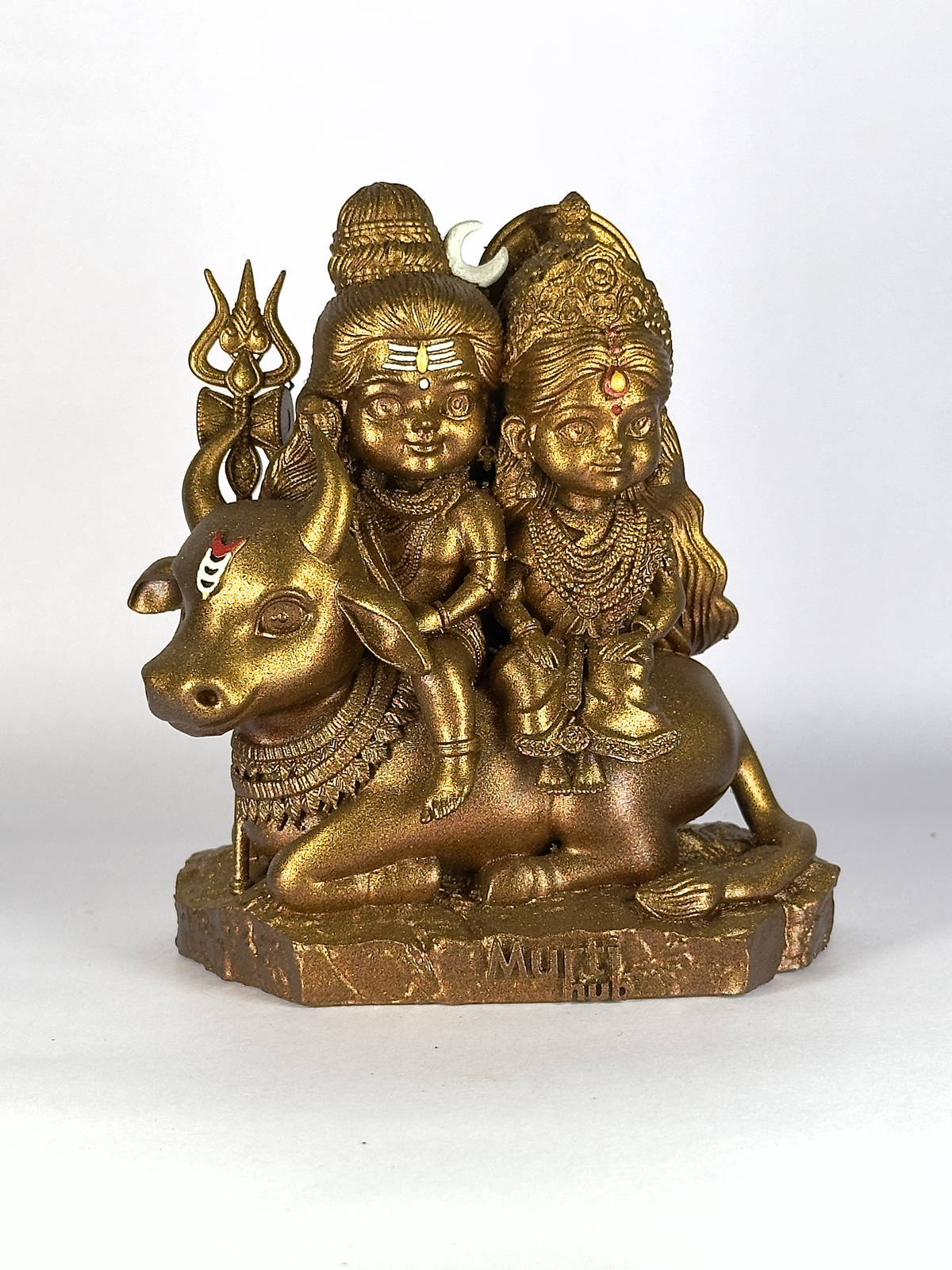 Shiv Shakti Baal Roop | Divine Shiva & Shakti | Car Dashboard Idol