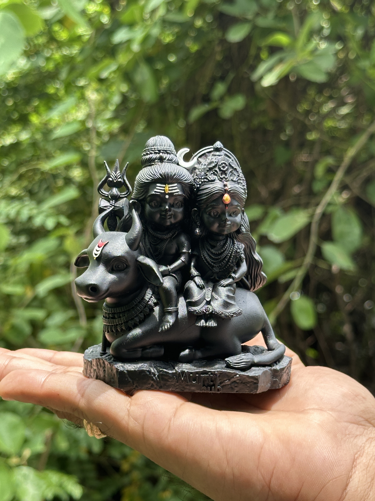 Shiv Shakti Baal Roop | Divine Shiva & Shakti | Car Dashboard Idol