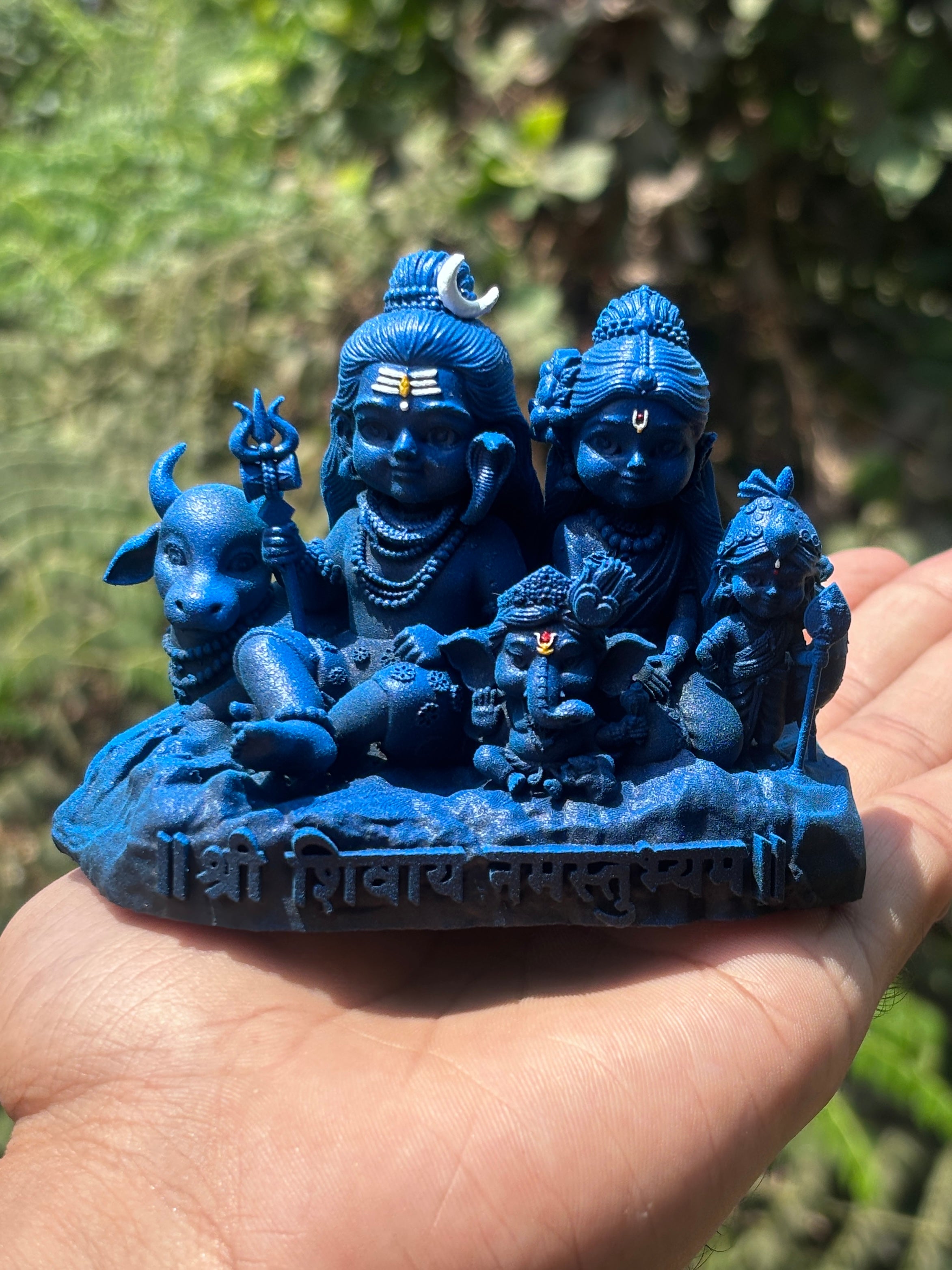 Shiv Parivar – Divine Harmony for car dashboard