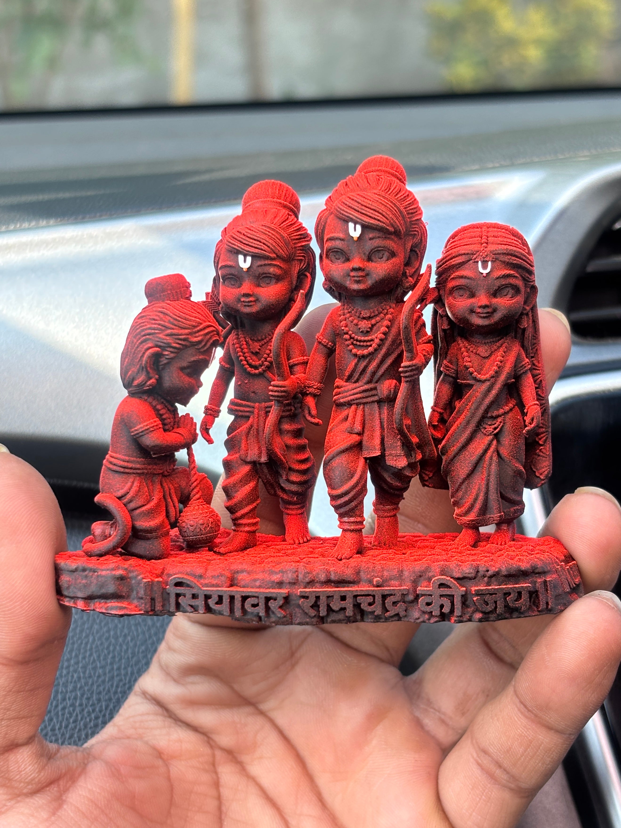 Ram Darbar Idol – Ram, Sita, Laxman & Hanuman | Car Dashboard
