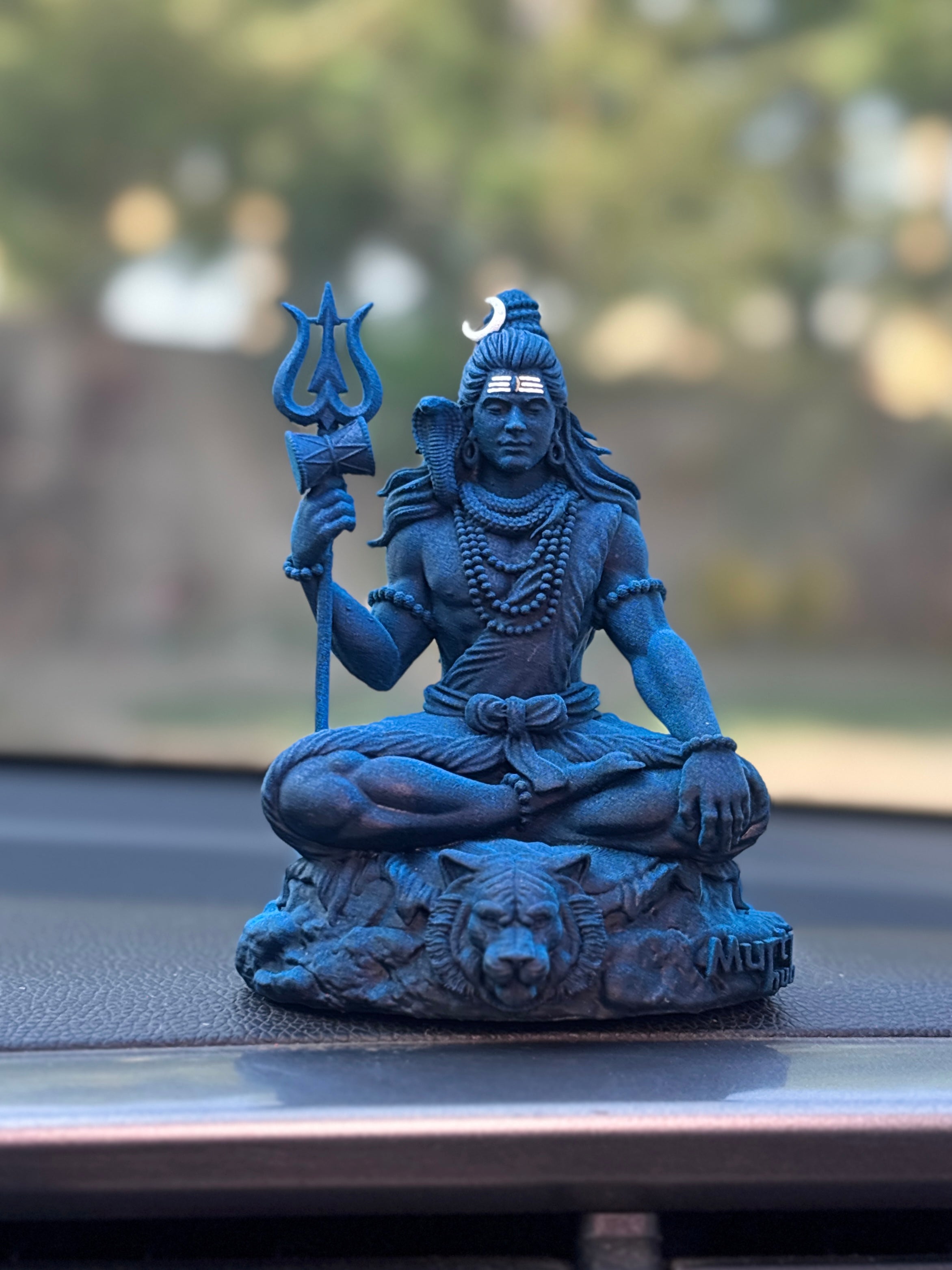 Bholenath Shiva Idol for Car Dashboard