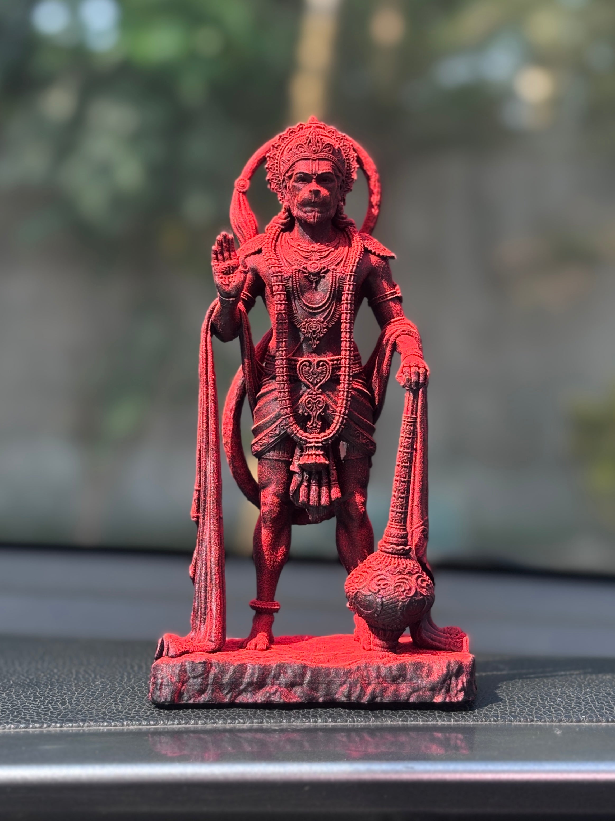 King of Sarangpur Lord Hanuman ji Antique Gold